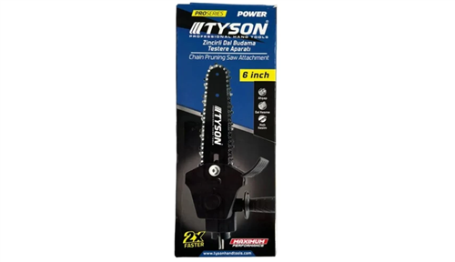 TYSON ZİNCİRLİ DAL BUDAMA TESTERE APARATI